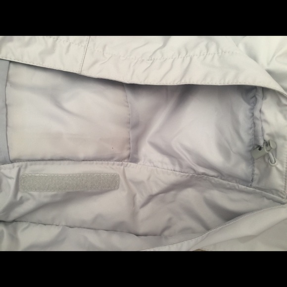 Eddie Bauer Weather-edge gray jacket with hood Lg - Picture 5 of 6